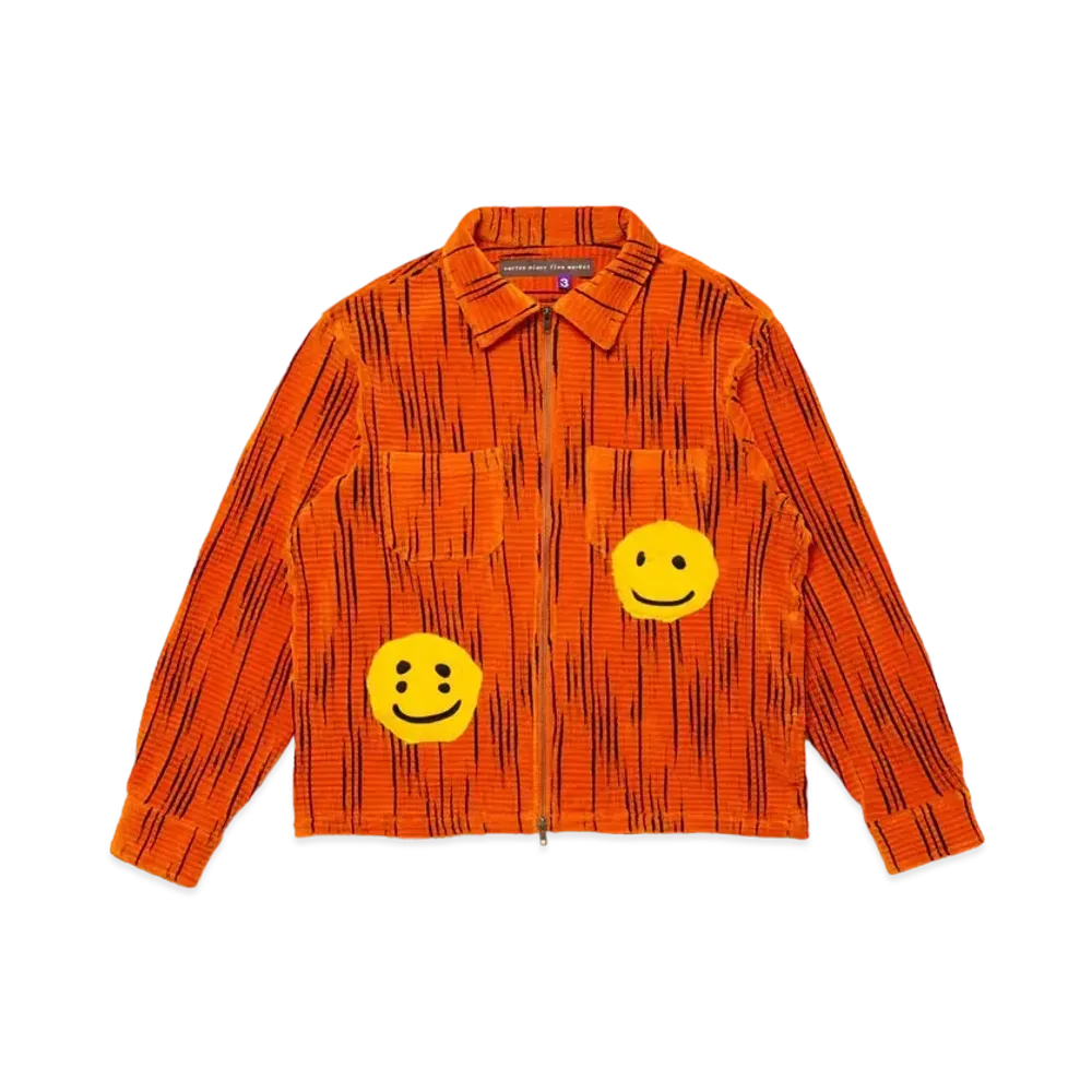 Cactus Plant Flea Market Orange Crush Zip Jacket "Orange"