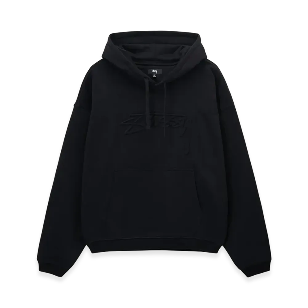 Stussy Relaxed Oversized Hoodie "Black"