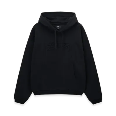 Stussy Relaxed Oversized Hoodie "Black"