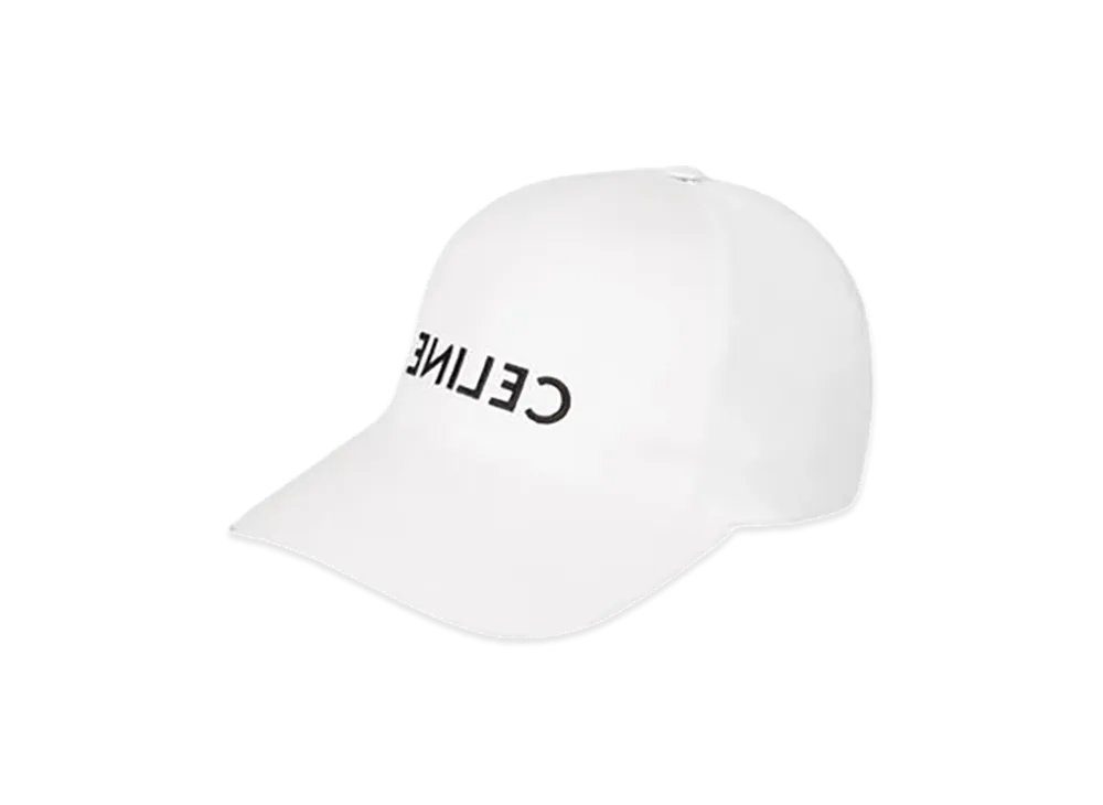 CELINE Baseball Cap "White"