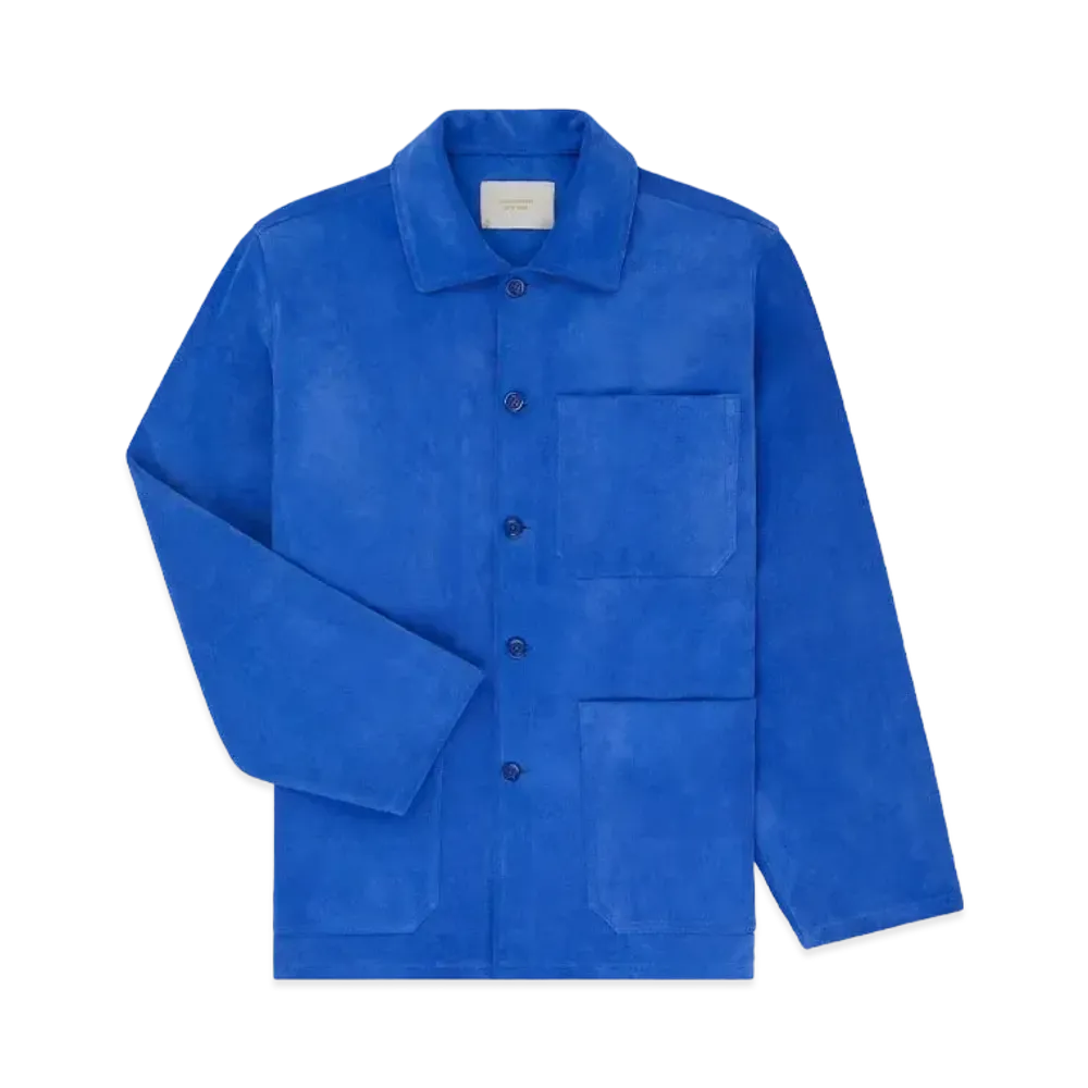 Aime Leon Dore Suede Chore Jacket "Blue"