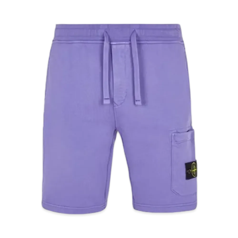 Stone Island 64651 Regular Fit Cargo Bermuda Shorts - 24SS "Lavender"