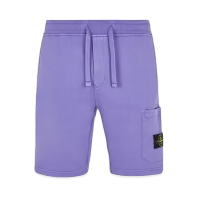 Stone Island 64651 Regular Fit Cargo Bermuda Shorts - 24SS "Lavender"
