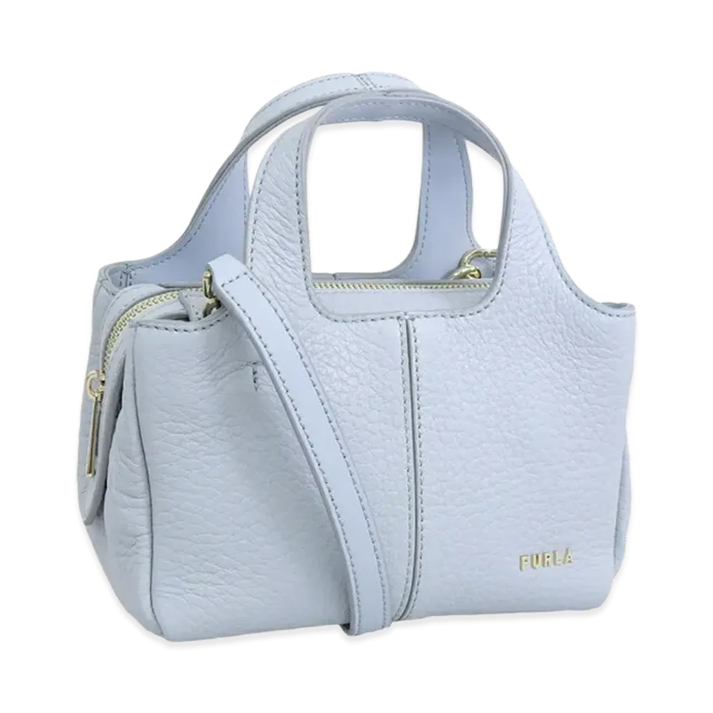 FURLA Elsa Mini Tote "Blue"