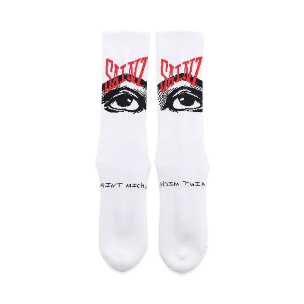SAINT Mxxxxxx 22SS SOCKS EYES "White"