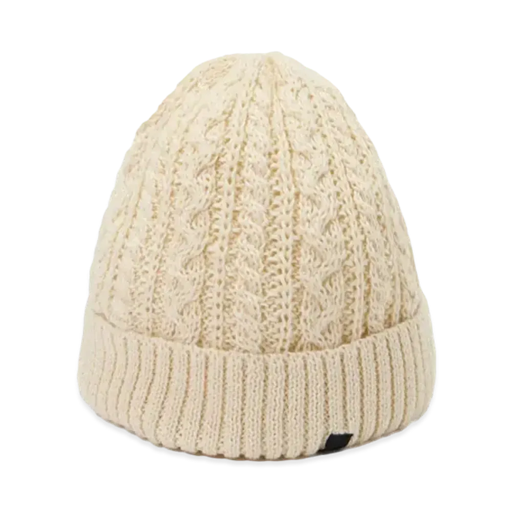 DAIWA PIER39 Tech Cable Watch Cap "Off White"