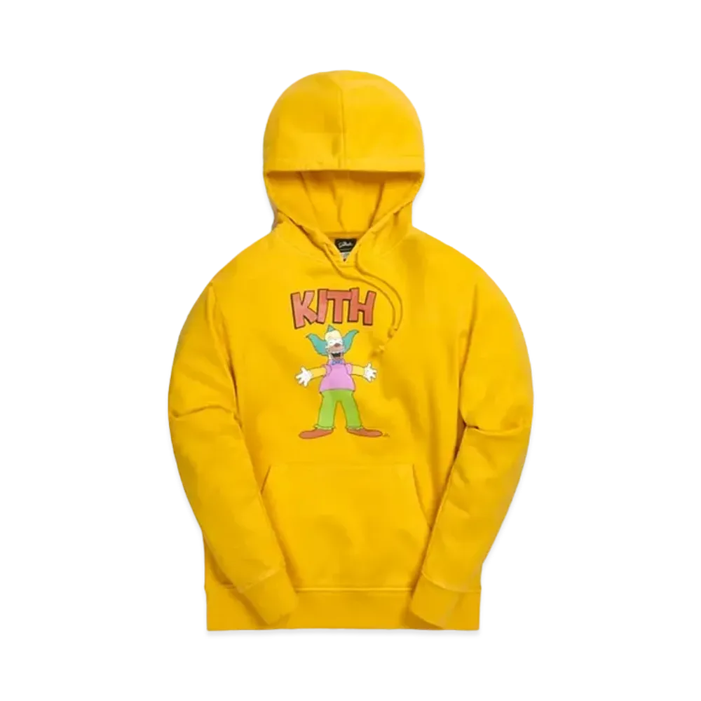 Kith The Simpsons Krusty Hoodie "Yellow"