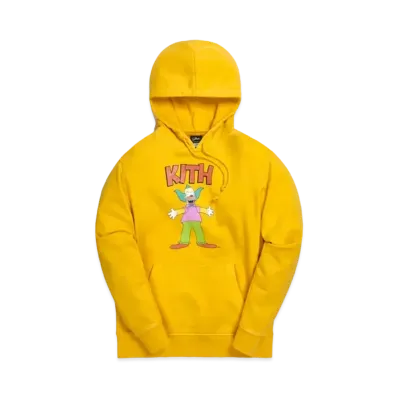 Kith The Simpsons Krusty Hoodie "Yellow"