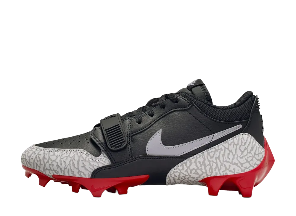 Nike Jordan Legacy 312 Low TD Football Cleat "Bred"