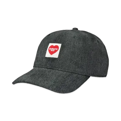 Carhartt WIP Nash Cap "Black/Enzyme Bleach Washed"