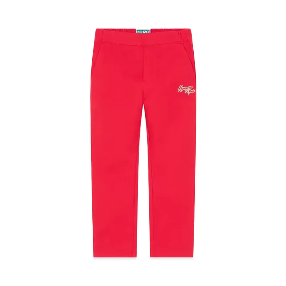 KENZO 'YEAR OF THE DRAGON' Embroidery Pants "Medium Red"