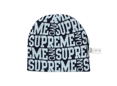 Supreme Reversible Camo Beanie "Navy"