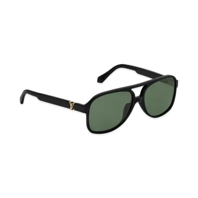 Louis Vuitton Sunglasses LV Hit Pilot "Black"