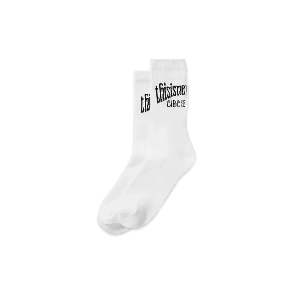 thisisneverthat RS-Logo Socks "White"