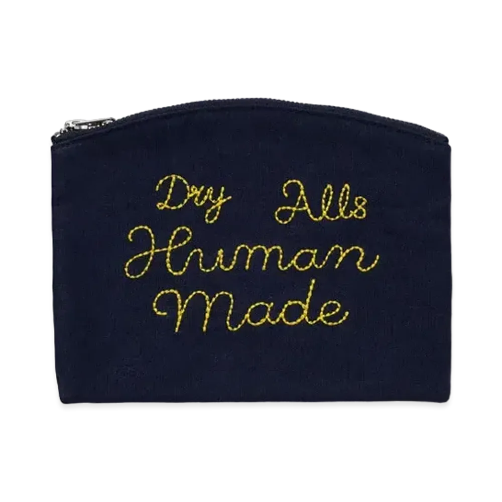 HUMAN MADE Bank Pouch "Navy"