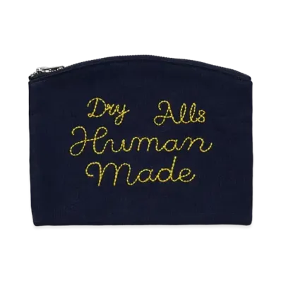 HUMAN MADE Bank Pouch "Navy"