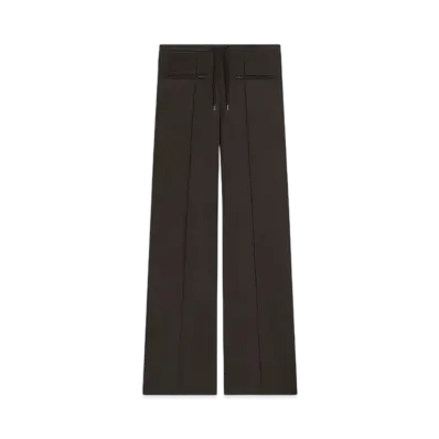 Courreges Tracksuit Interlock Baggy Pants "Mud Brown"
