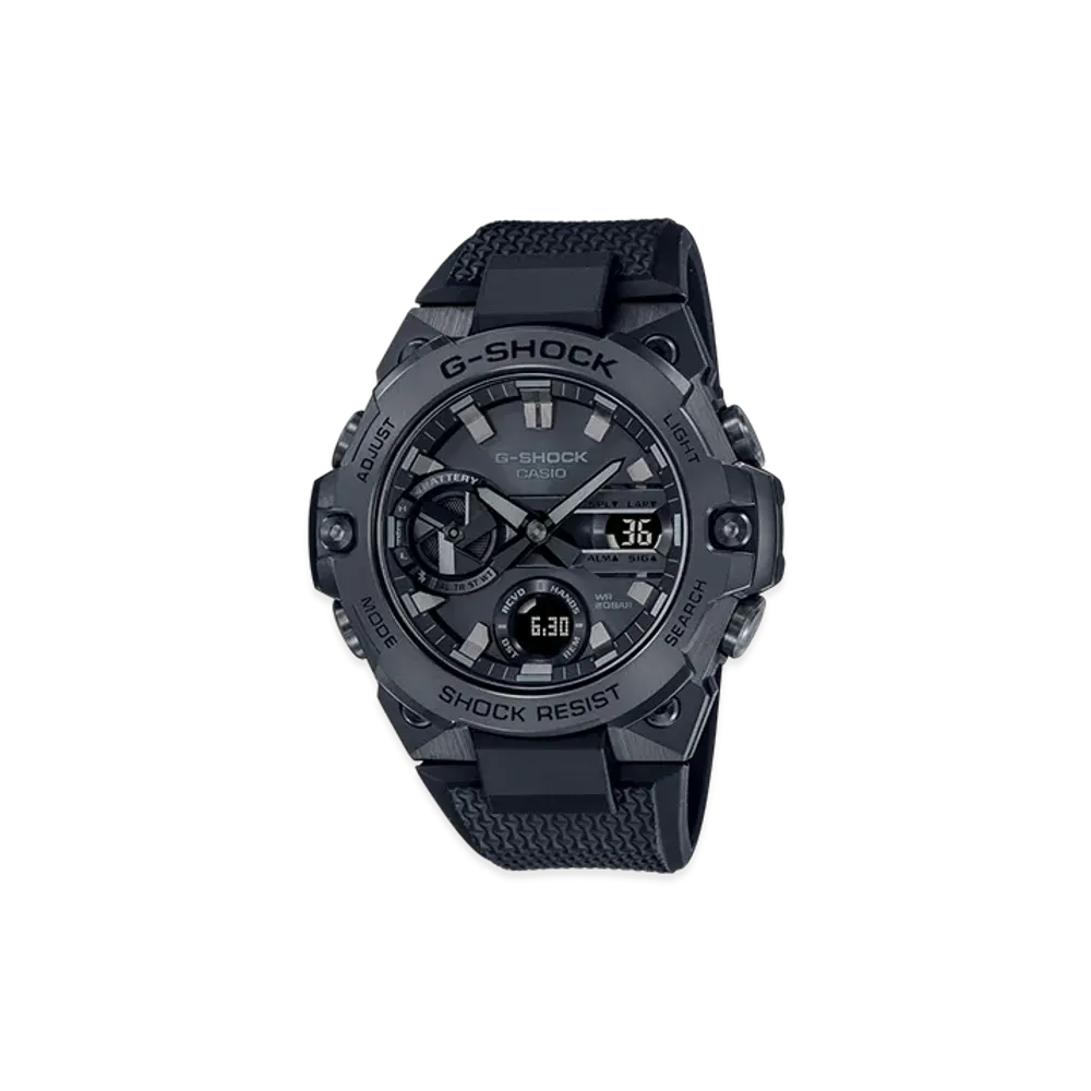 Casio G-Shock G-Steel Mobile Link Solar M Watch "Black"