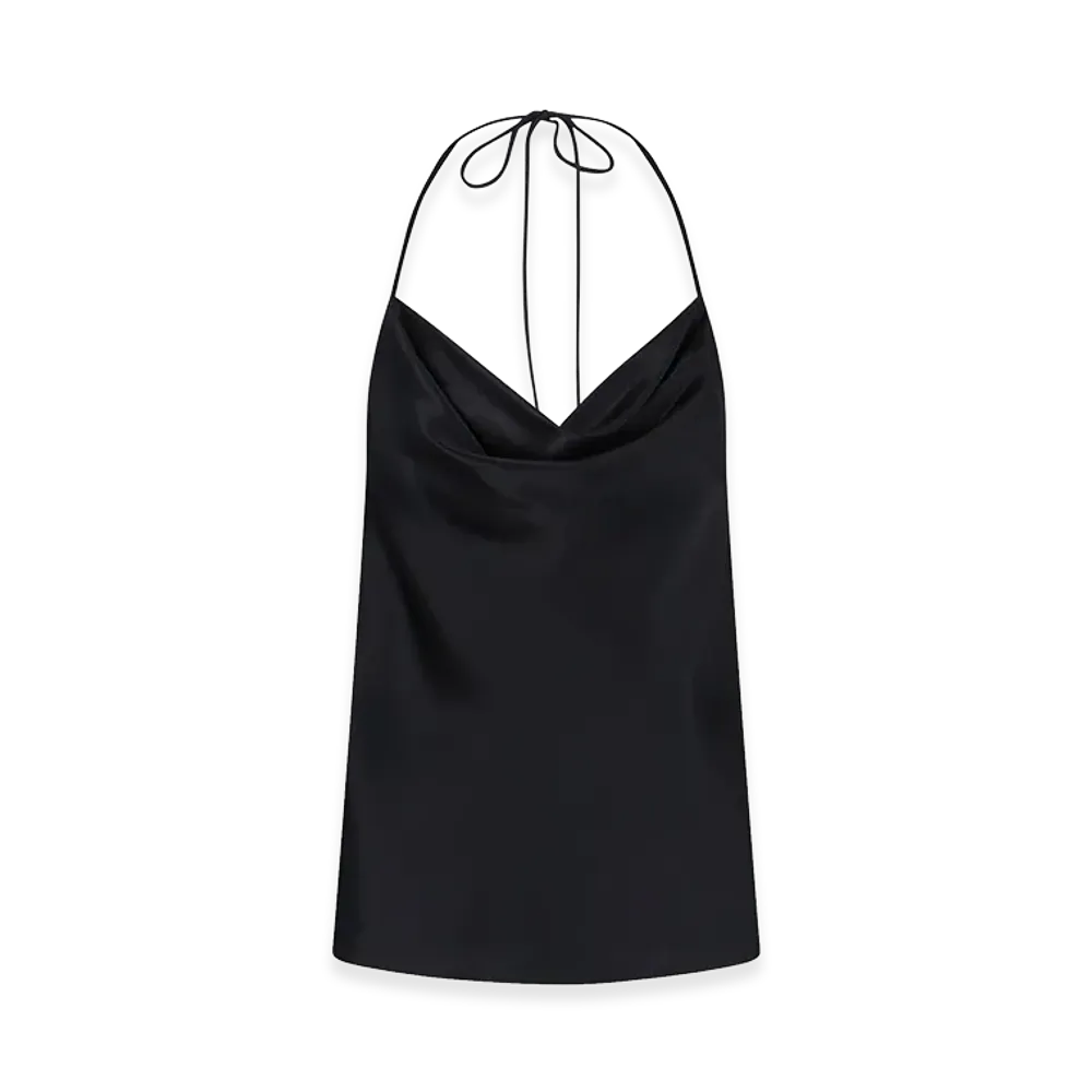 Valentino Women's Silk Top "Black"