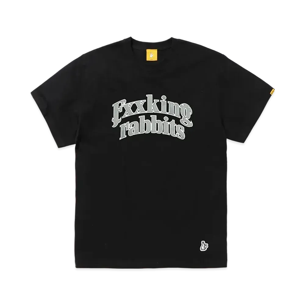 FR2 Fxxking Rabbits Arch Logo T-Shirt "Black"