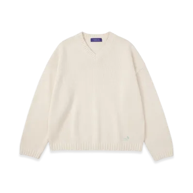 FEELS. Clubhouse Knit "White"