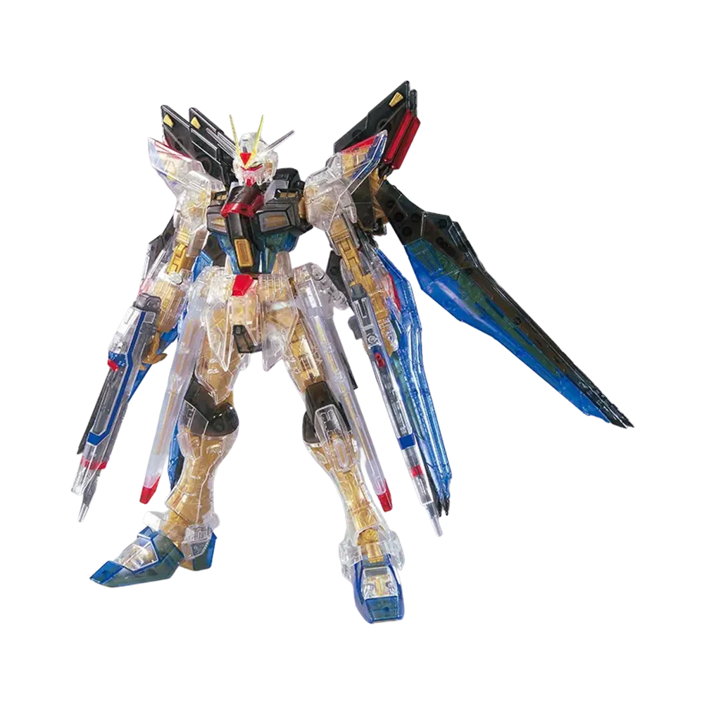 BANDAI "MASTER GRADE" -MOBILE SUIT GUNDAM SEED DESTINY- MG 1/100 Strike Freedom Gundam Clear Color Version