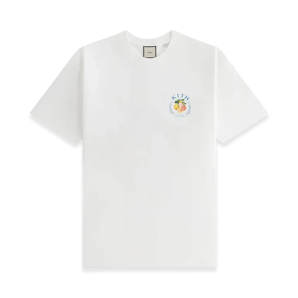 Kith Women's Vintage Citrus Crest Tee "White"