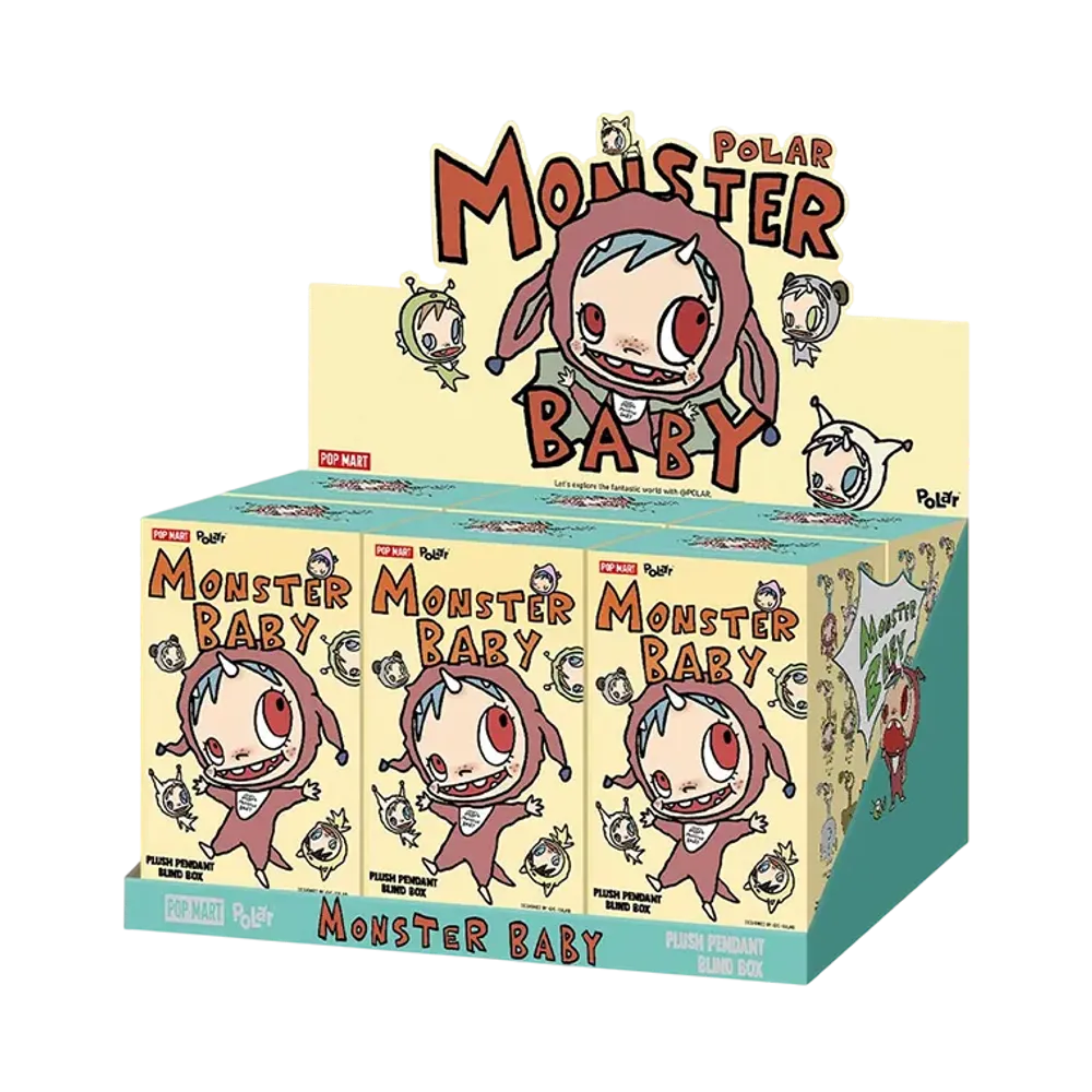 POP MART POLAR-Monster Baby Collection Series Plush Pendant Ver.1 [Assortment Box]
