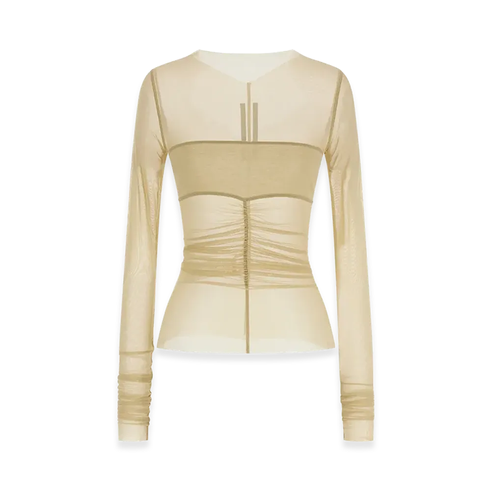 Rick Owens Women's 'Temple' Top "Beige"