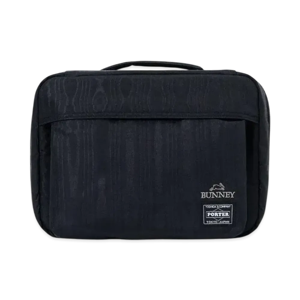 PORTER x BUNNEY Jewelry Case "Black Moire"