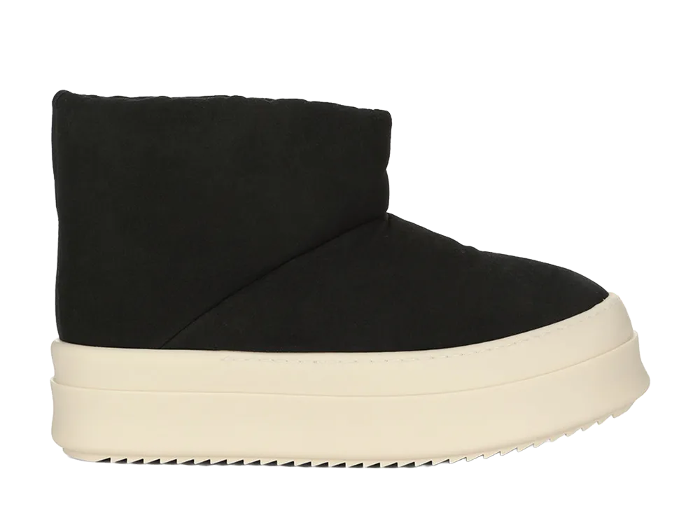 Rick Owens Women's Mega Bumper Low Lunar "Black/Milk"
