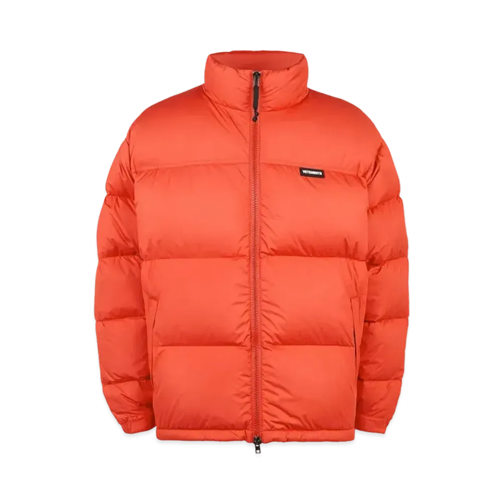 VETEMENTS Padded Jacket "Orange"