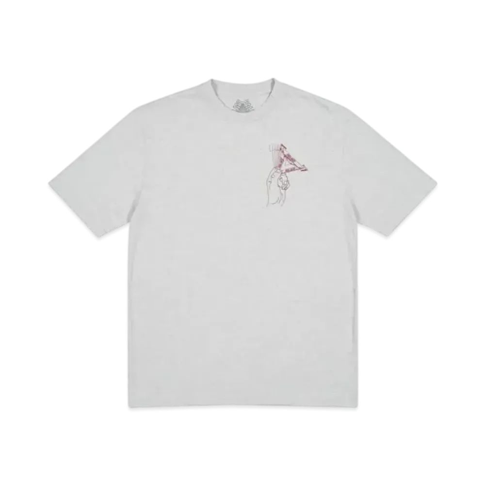 PALACE Grand Master T-Shirt "Grey Marl"