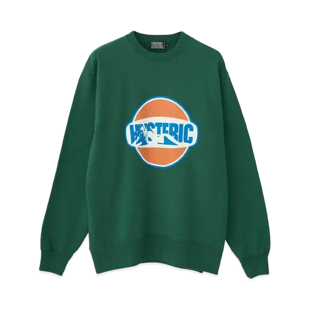 HYSTERIC GLAMOUR Hysteric Dust Sweatshirt "Green"
