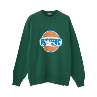 HYSTERIC GLAMOUR Hysteric Dust Sweatshirt "Green"