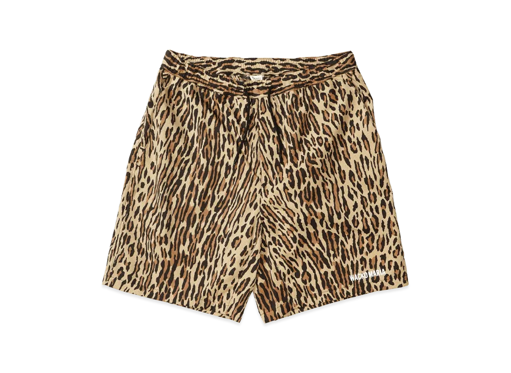 WACKO MARIA Leopard Comfy Shorts 