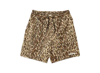 WACKO MARIA Leopard Comfy Shorts "Beige"