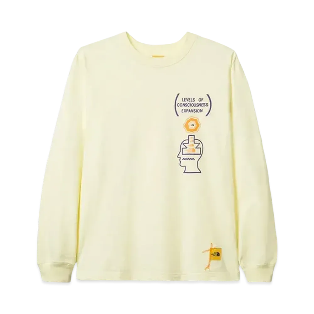 The North Face x Brain Dead L/S Tee "Cream"