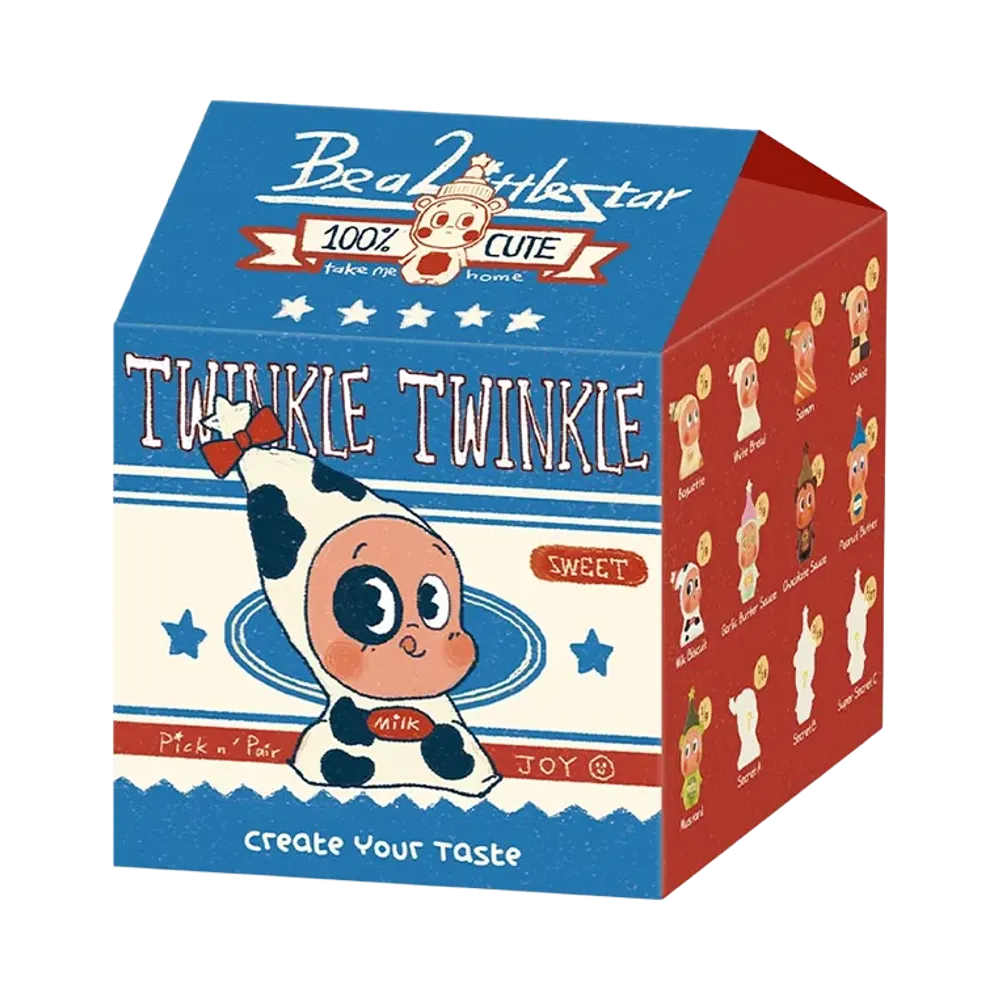 POP MART Twinkle Twinkle Create Your Taste Series Figures - A [Piece]