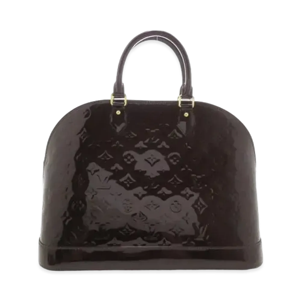 Louis Vuitton Alma GM Monogram Vernis "Amarant"