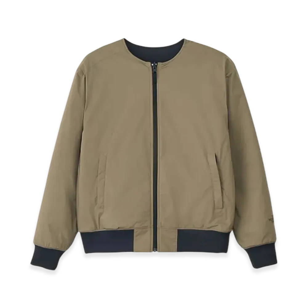 The North Face Reversible Tech Air Round Neck Jacket "Taupe/Black"