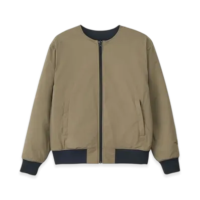 The North Face Reversible Tech Air Round Neck Jacket "Taupe/Black"