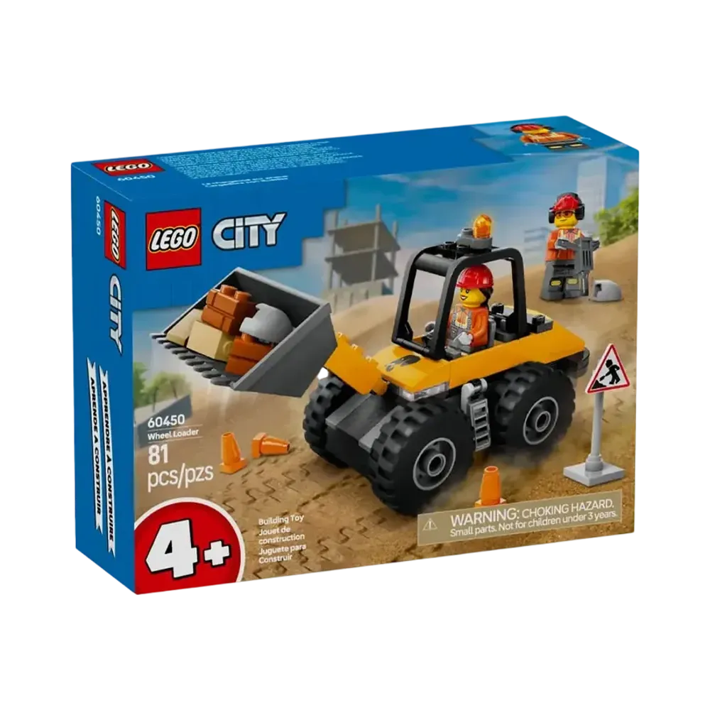 LEGO CITY "Yellow Construction Wheel Loader" [60450]