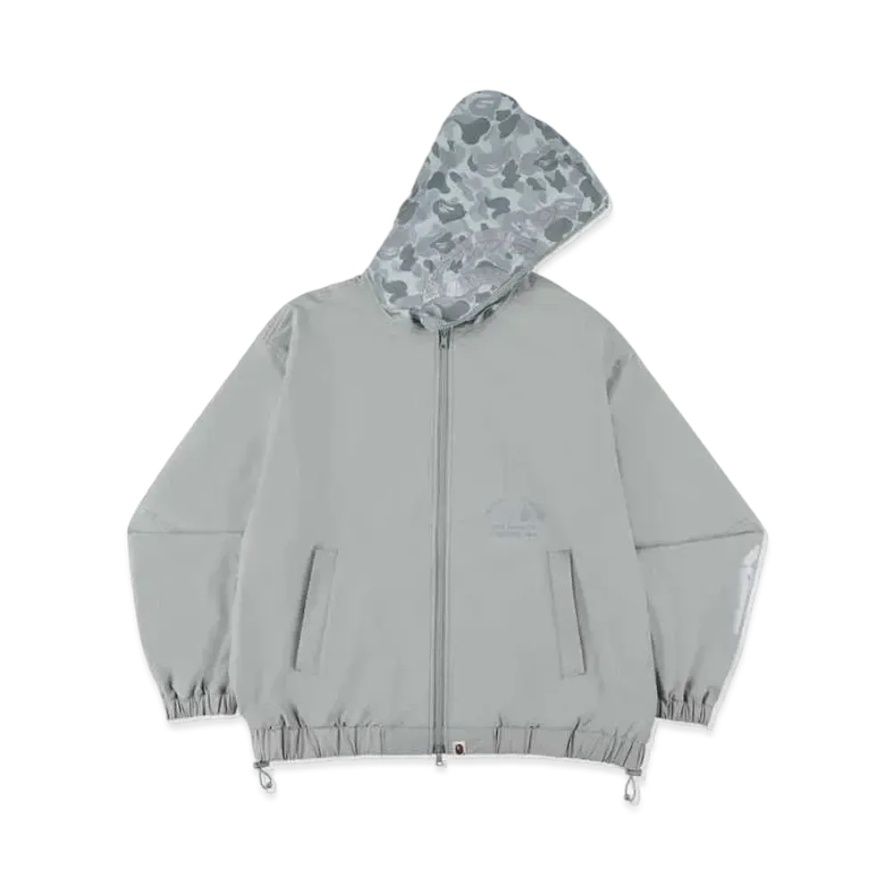 A BATHING APE NEW BALANCE SHARK HOODIE JK "Grey"