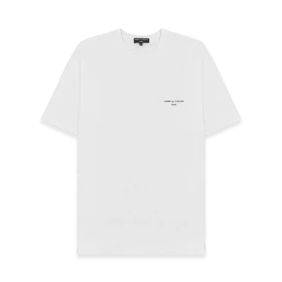 COMME des GARCONS HOMME Logo T-Shirt "White"