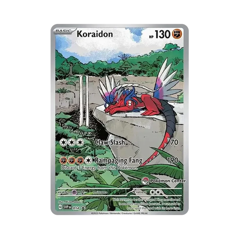 コライドン P [SVP EN 014]【英語版】(プロモーションカード「ポケモンカード限定」)