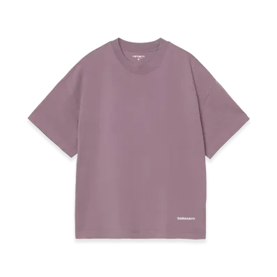 Carhartt WIP S/S Link Script T-Shirt "Phlox/White"