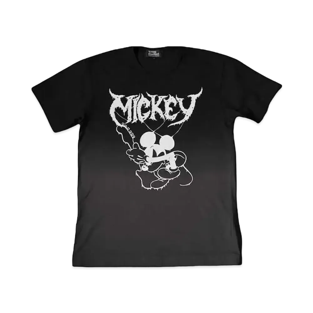COMME des GARCONS  BLACKMARKET DISNEY MICKEY T-SHIRT #2 "Black"