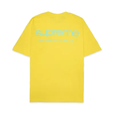 Supreme Nyc Tee "Yellow"