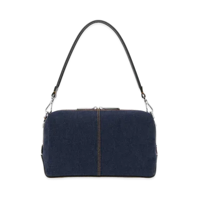 FENDI Denim Medium Lui Shoulder Bag "Blue"
